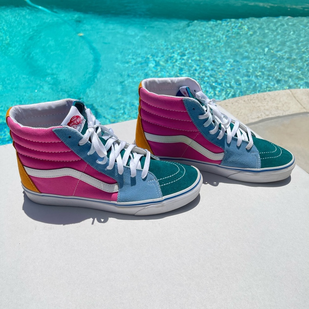 Mens multi color vans